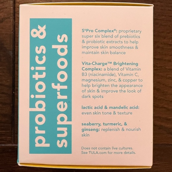 Tula - Bedtime Bright Vita Charge Overnight Brightening Treatment 50ml x2 Jars - Picture 4 of 4